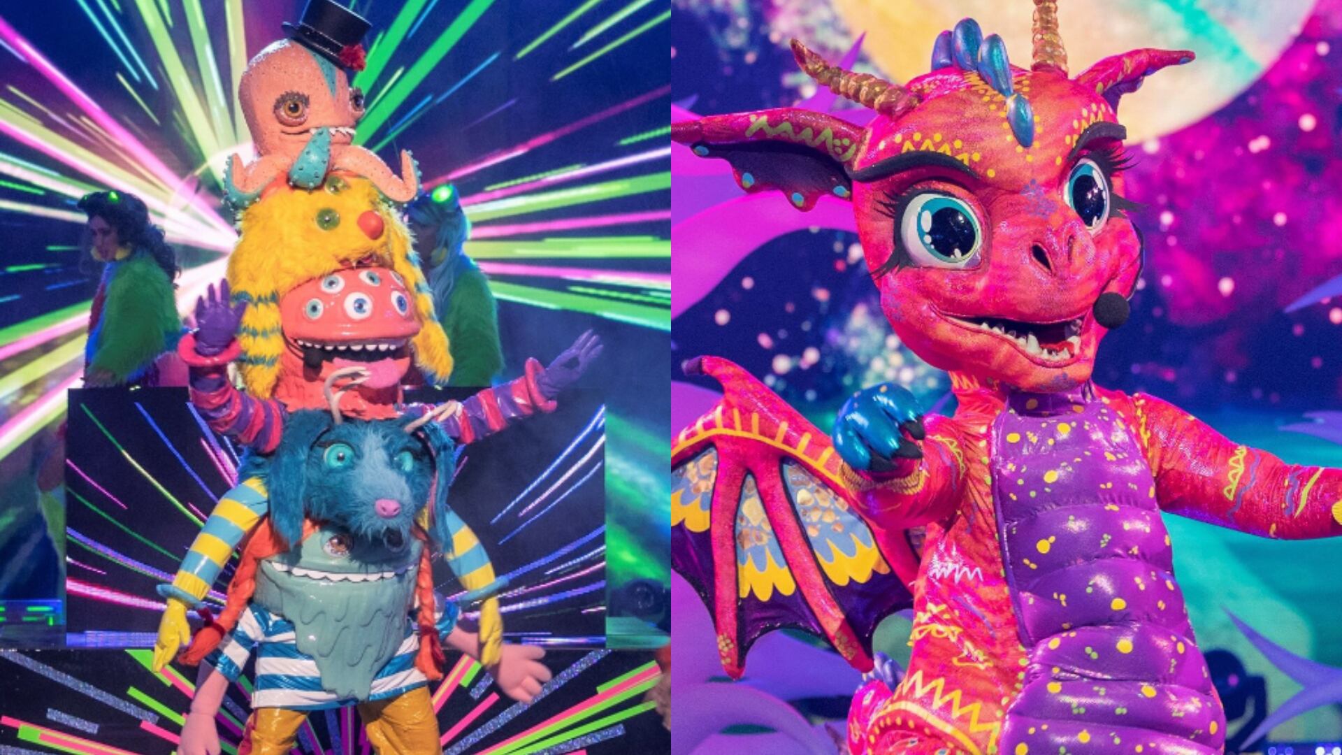 Bunch y Alebrije en ¿Quién es la Máscara? 2022