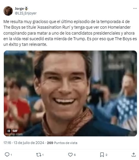 ¿The Boys se hizo canon? Atentado contra Donald Trump es muy similar a la trama de la cuarta temporada
