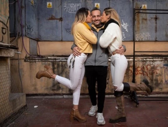 Eliana, Nazareno y Maira