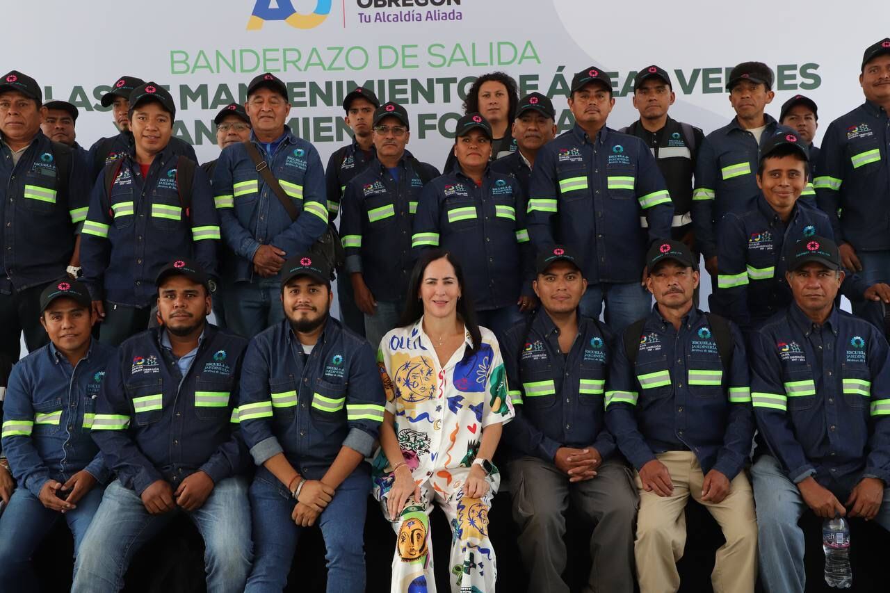 Lía Limón atiende obras en Álvaro Obregón