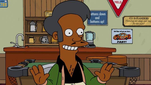 Apu en 'Los Simpson'