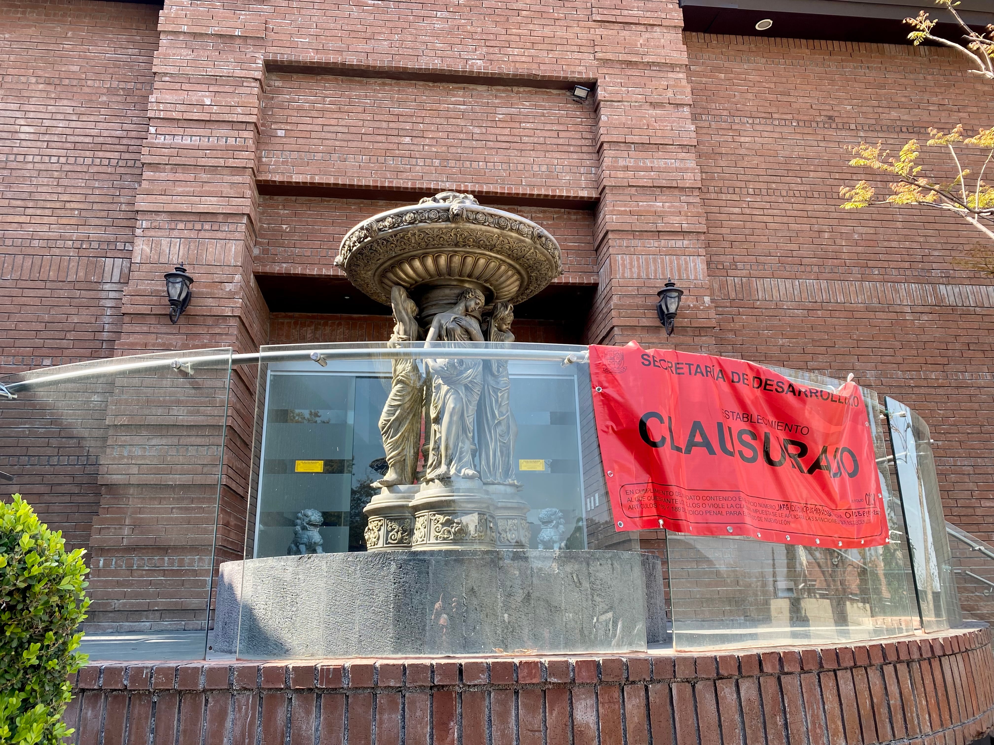 Matas de clausura domicilio de Gustavo M. de la Garza
