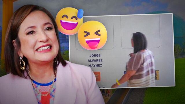 Xóchitl Gálvez a punto de cometer un error