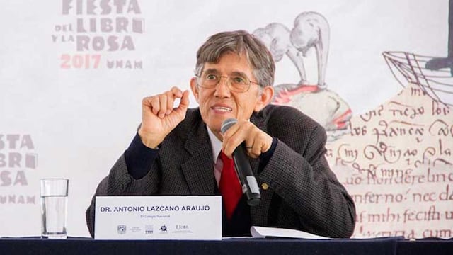 Investigador Antonio Lazcano Araujo