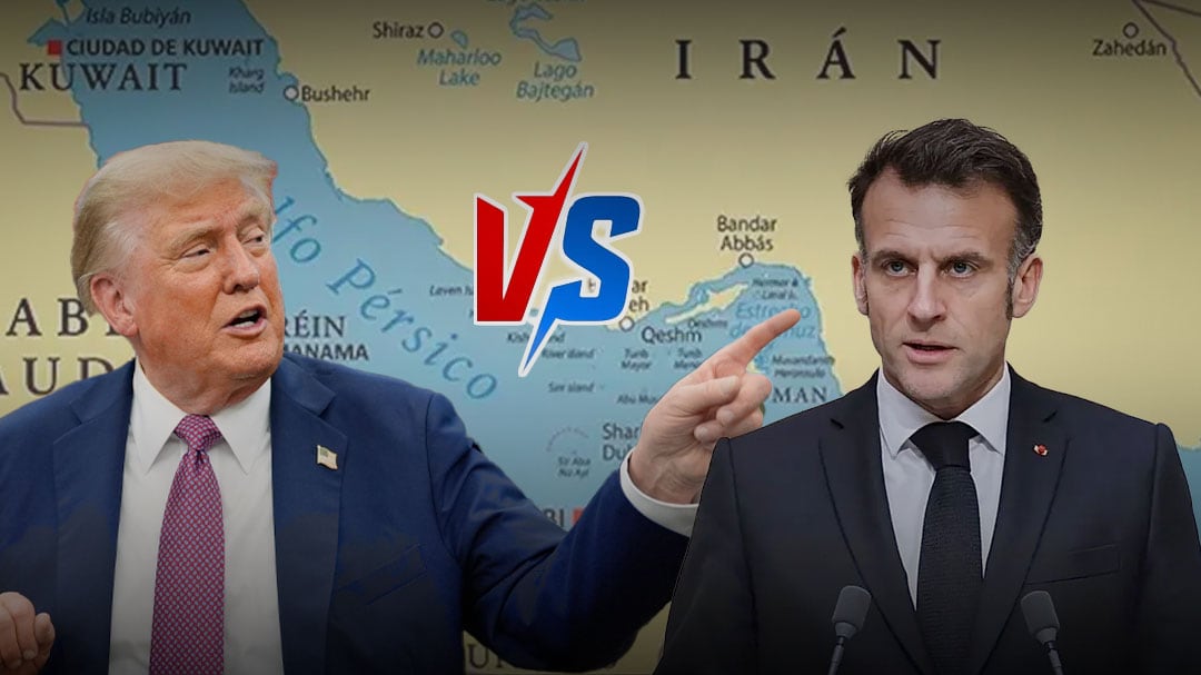 “Macron estará fuera del cargo”: Trump tras postura de Francia sobre Ormuz