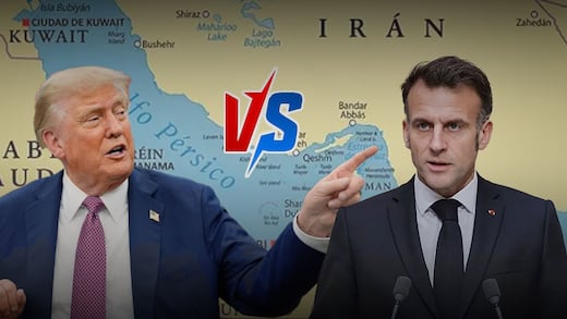“Macron estará fuera del cargo”: Trump tras postura de Francia sobre Ormuz