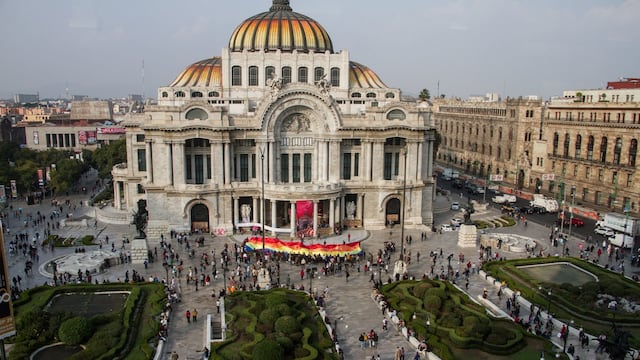 Palacio de Bellas Artes.