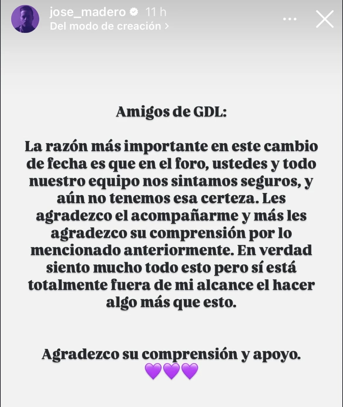 Largas en la Arena Guadalajara afectan conciertos como los de José Madero