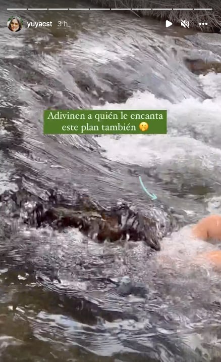 Publicación de Yuya sobre Mar