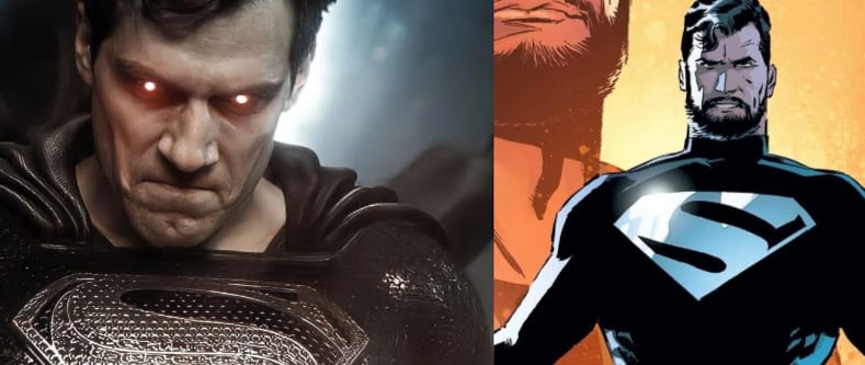 Henry Cavill, Superman con el traje negro