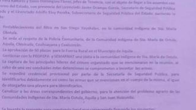 Comuneros de Ostula acusan complicidad del gobierno con Templarios
