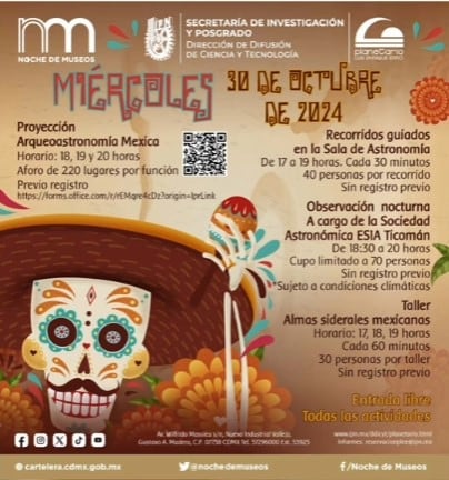 Noche de Museos Octubre 2024