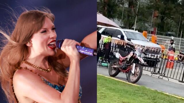 Taylor Swift llega al Foro Sol para su primer concierto en México