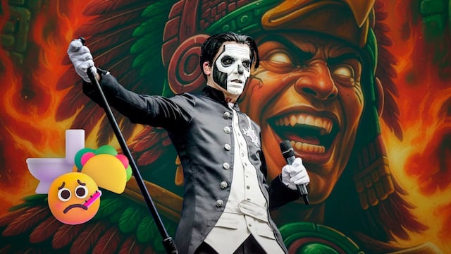 Tobias Forge, vocalista de Ghost, confirma que sufrió la ‘maldición de Moctezuma’