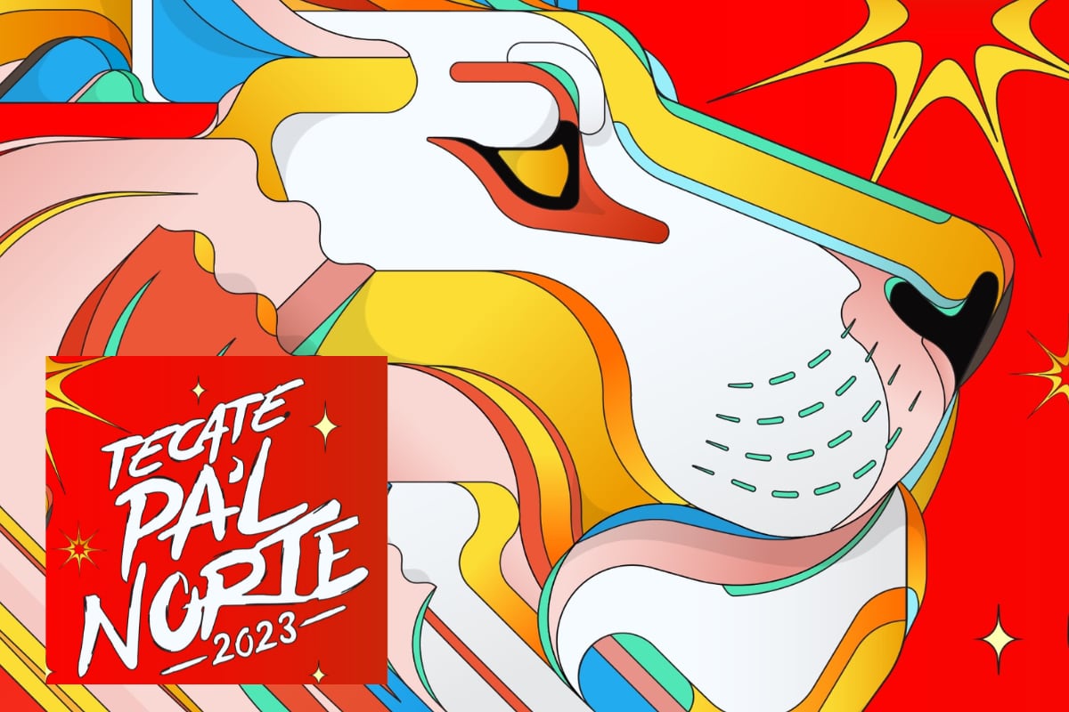 Tecate Pal Norte 2023, cartel oficial