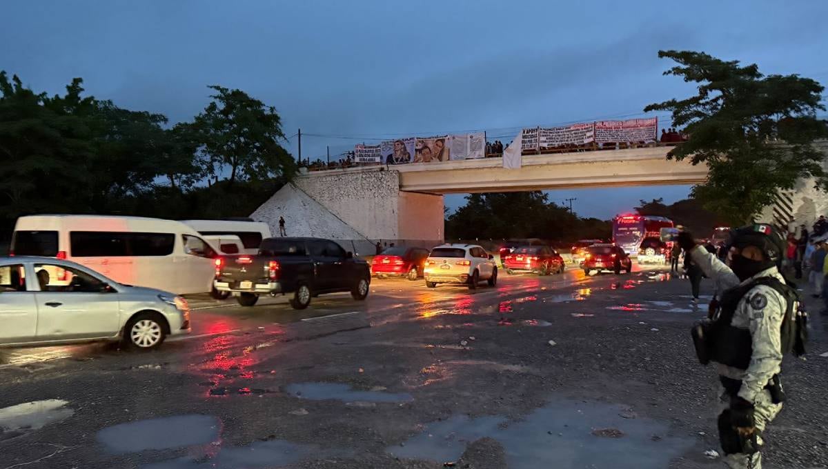 Autopista del Sol bloqueo