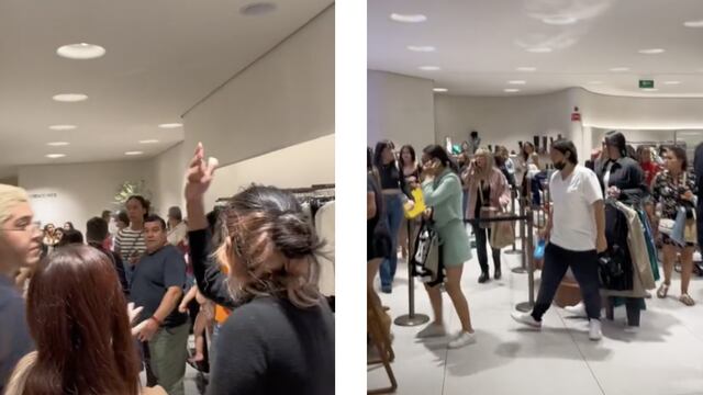 Así se vivió la balacera en Andares desde una tienda Zara