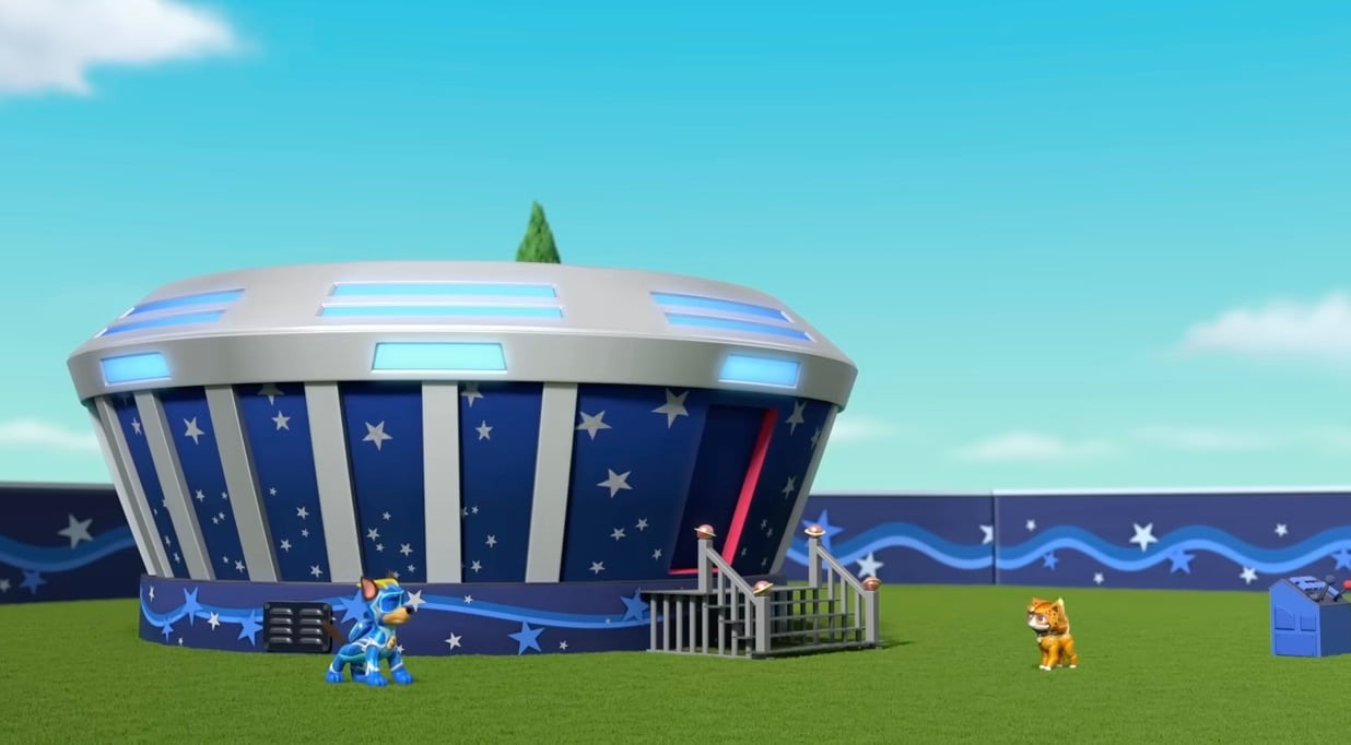 Mighty Pups y Paw Patrol por Día Mundial del Parkour