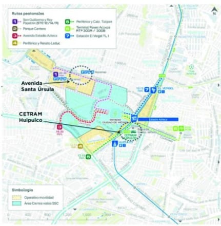 Alternativas de llegada al Estadio Banorte para el partido México vs Portugal