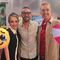 La foto de Daniel Bisogno, Ricardo Casares y Jimena Pérez que llaman “de los sobrevivientes”