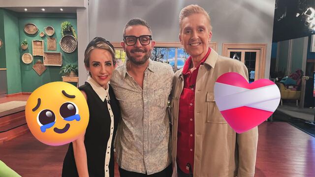 La foto de Daniel Bisogno, Ricardo Casares y Jimena Pérez