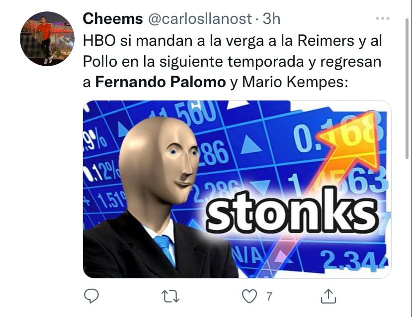 Usuarios en redes sugieren el regreso de Fernando Palomo.