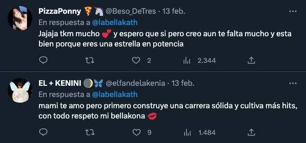 Fans de Bellakath responden a la cantante