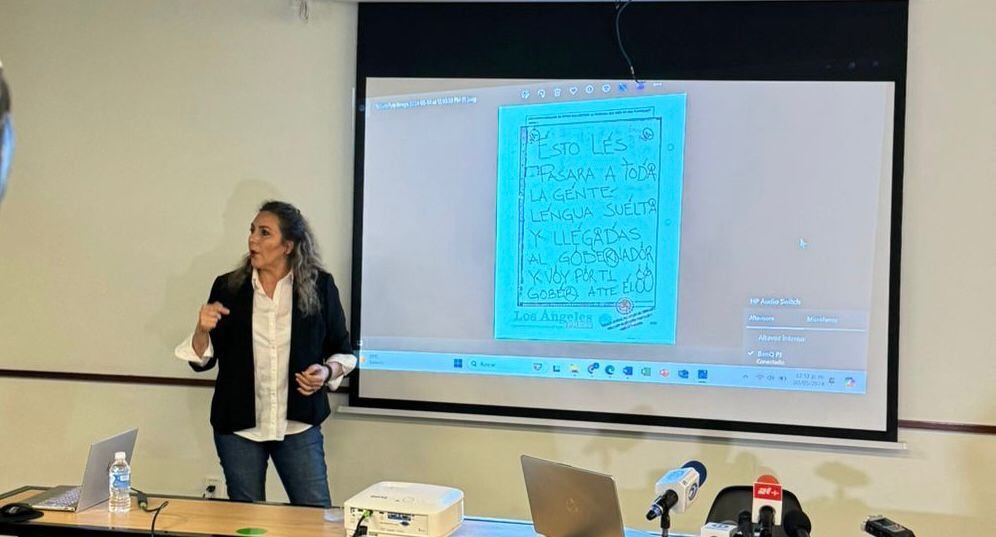 Guadalupe Lizarraga presenta libro sobre asesinato de Miroslava Breach
