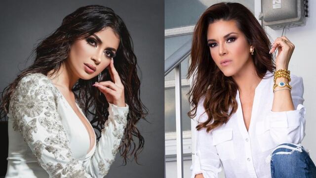 Kimberly Flores y Alicia Machado