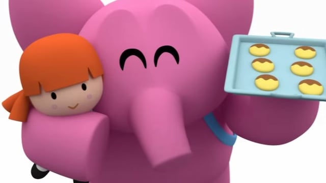 Las galletas de Elly, la amiga de Pocoyó