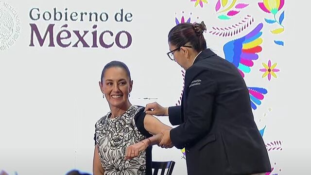 Claudia Sheinbaum en la conferencia mañanera del 5 de noviembre