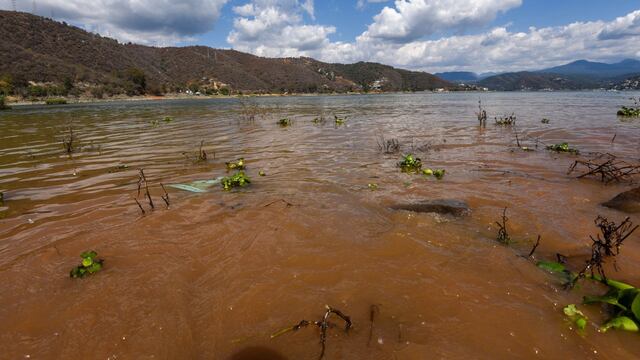 Presa Valle de Bravo del sistema Cutzamala