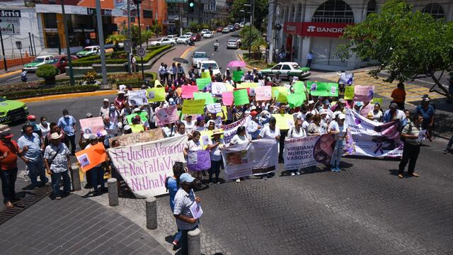 Marchan por Viridiana Moreno en Veracruz