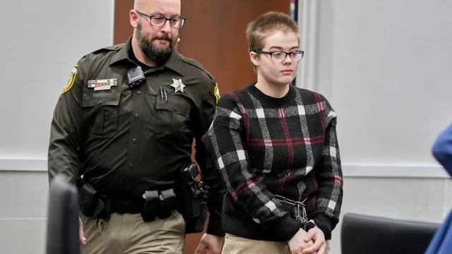 Morgan Geyser en el tribunal de Waukesha, el 9 de enero de 2025
