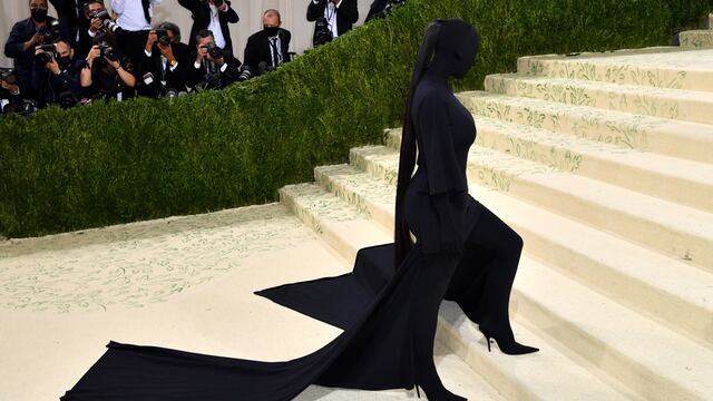 Kim Kardashian en la MET Gala 2021