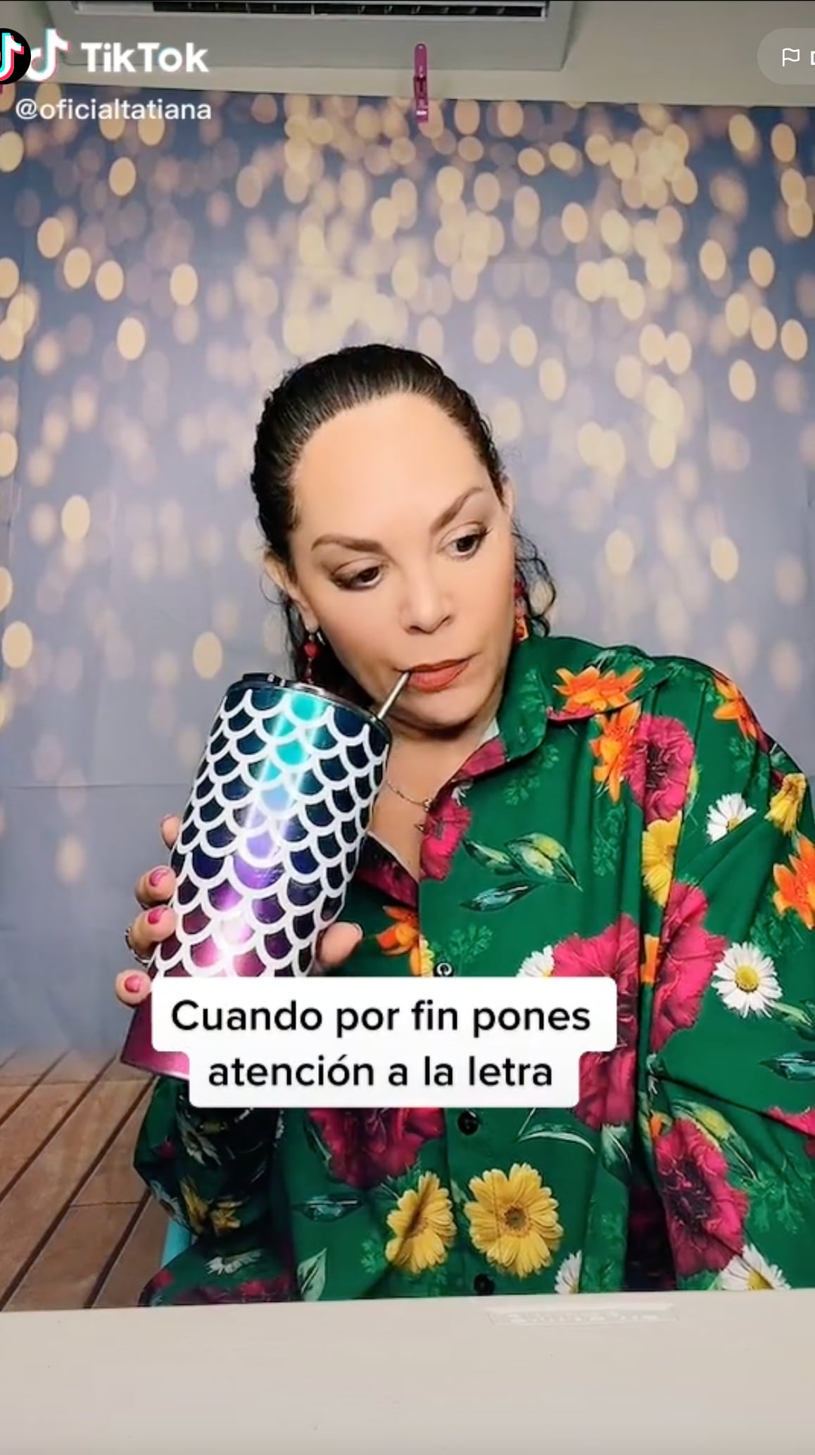 Tatiana pone atención a ‘La incondicional’ y así reacciona