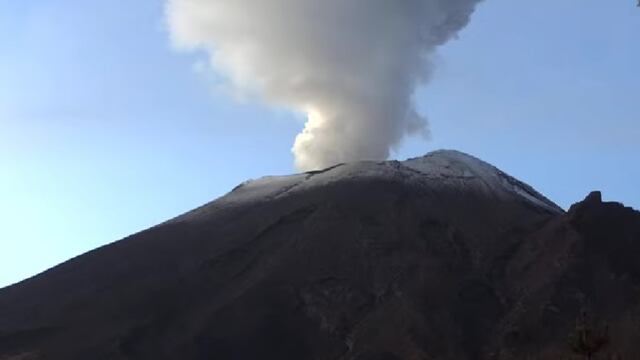 Volcán Popocatépetl el 11 de septiembre