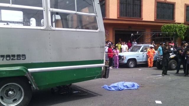 Niño ciclista atropellado en Iztapalapa