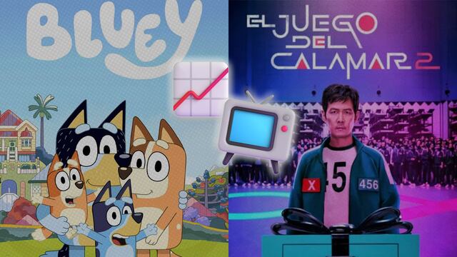 Bluey es el programa más reproducido en streaming de 2025