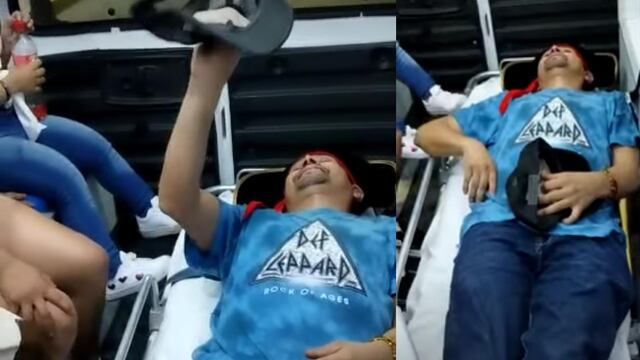 Sonido Pirata, paso del desmayado