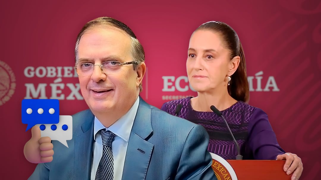 Marcelo Ebrard seguirá en Economía con respaldo de Sheinbaum: “está haciendo un excelente trabajo”