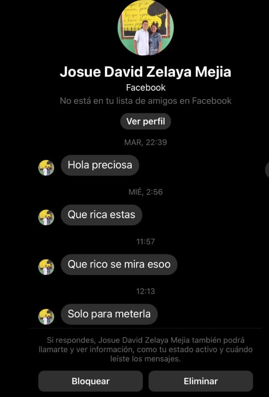 Exhiben a esposo infiel por mensajes atrevidos