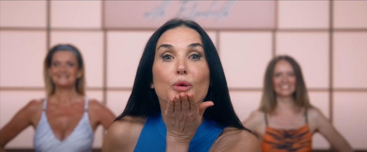 Demi Moore en La Sustancia.