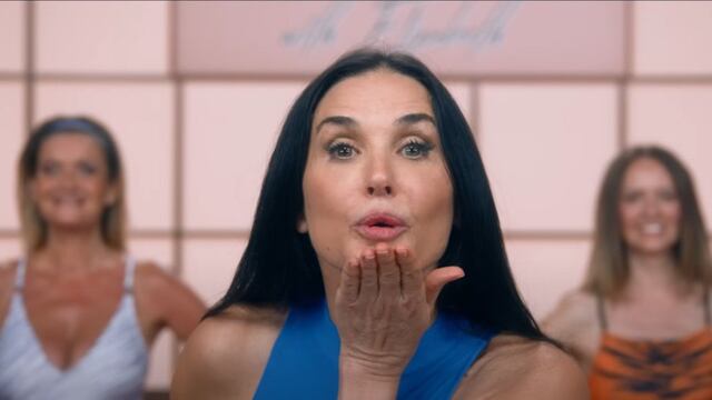 Demi Moore en La Sustancia.