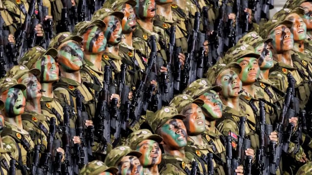 Soldados de Corea del Norte desplegados en la guerra de Rusia contra Ucrania