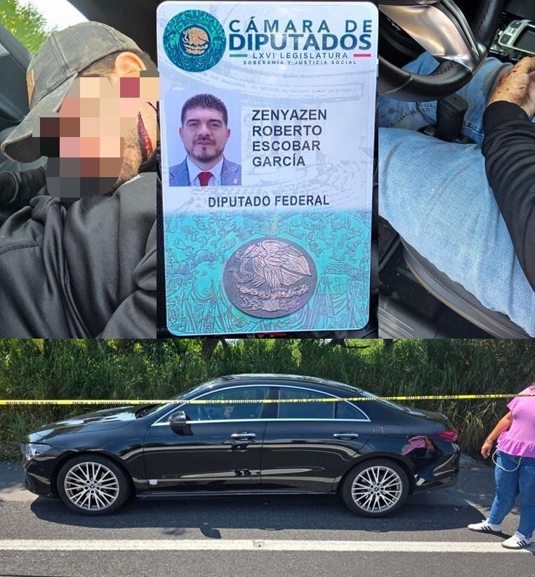 Así fue localizado Zenyazen Escobar García, diputado federal de Morena por Veracruz