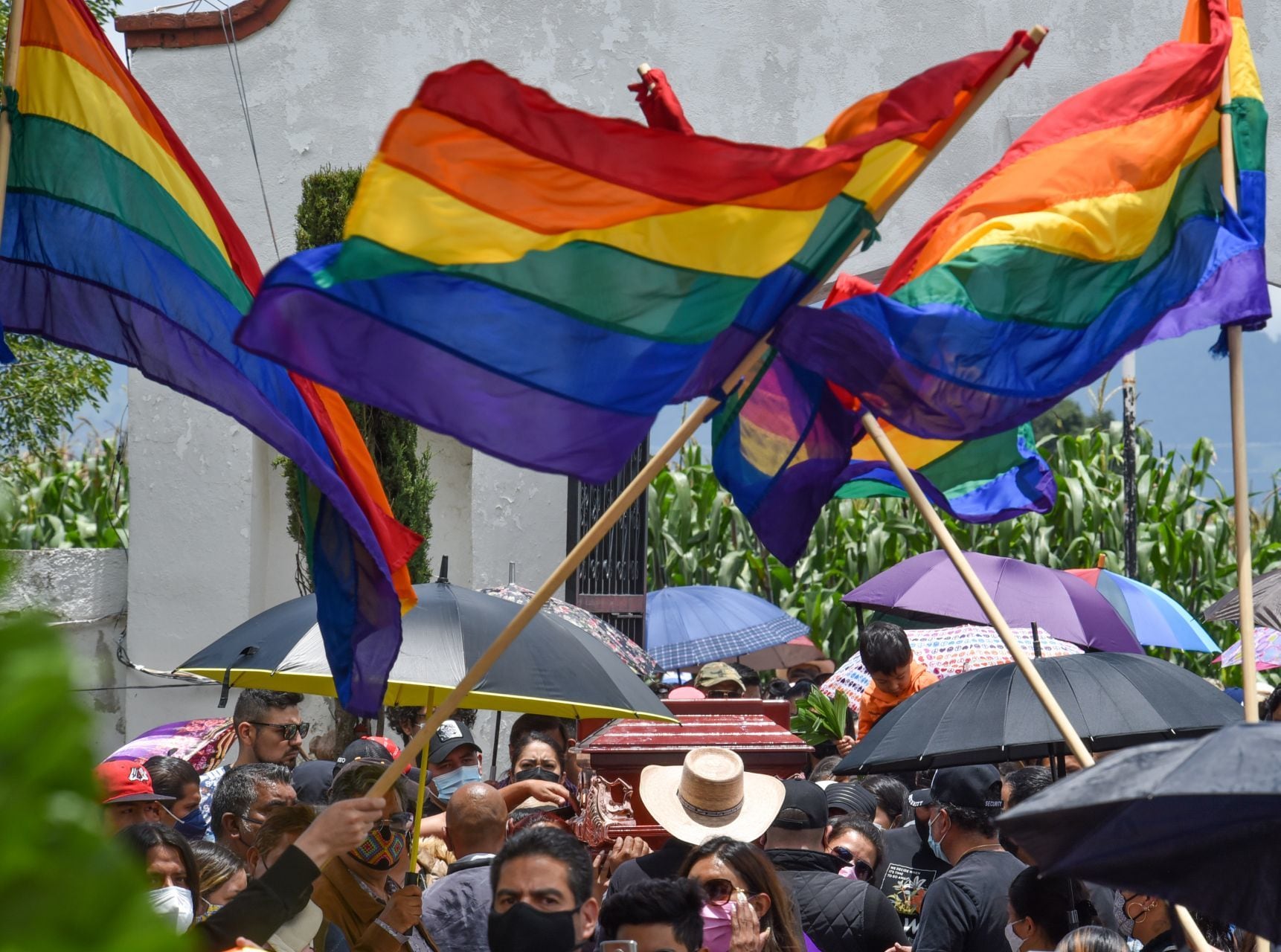 Despedida tras un crimen de odio