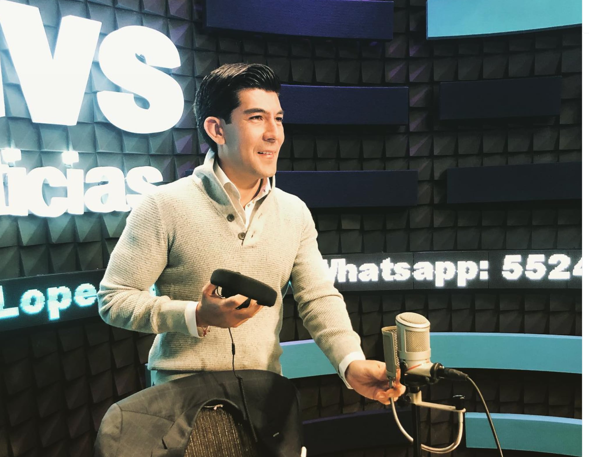 Manuel López San Martín: El periodista será el moderador el primer debate presidencial de las elecciones 2024