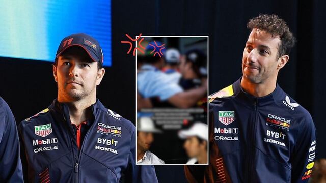 El emotivo mensaje de Checo Pérez para Daniel Ricciardo, su supuesto reemplazo en Red Bull