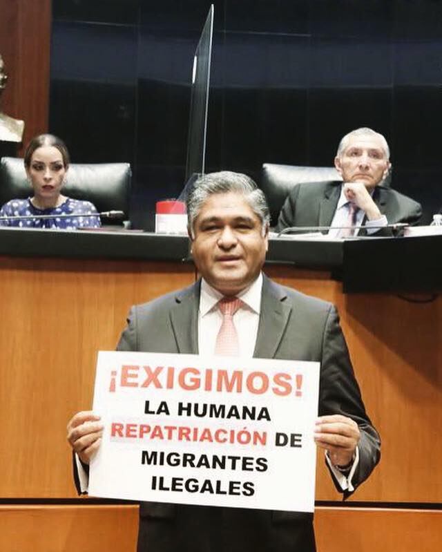 Víctor Fuentes Solís exige repatriación inmediata de migrantes